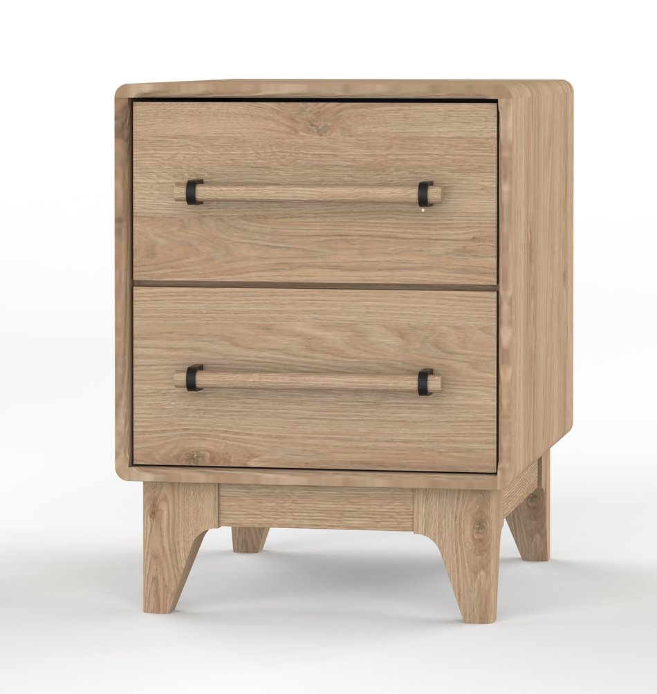 2 Drawer End Table