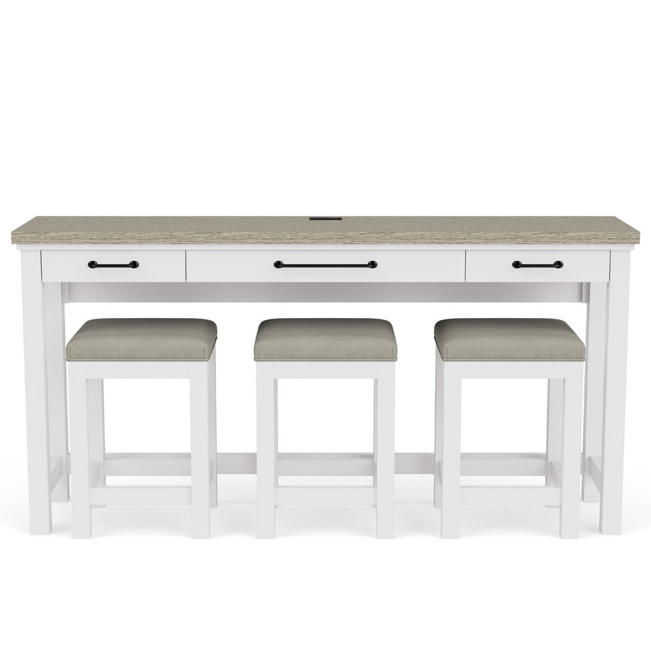 Cora Console/3Stools