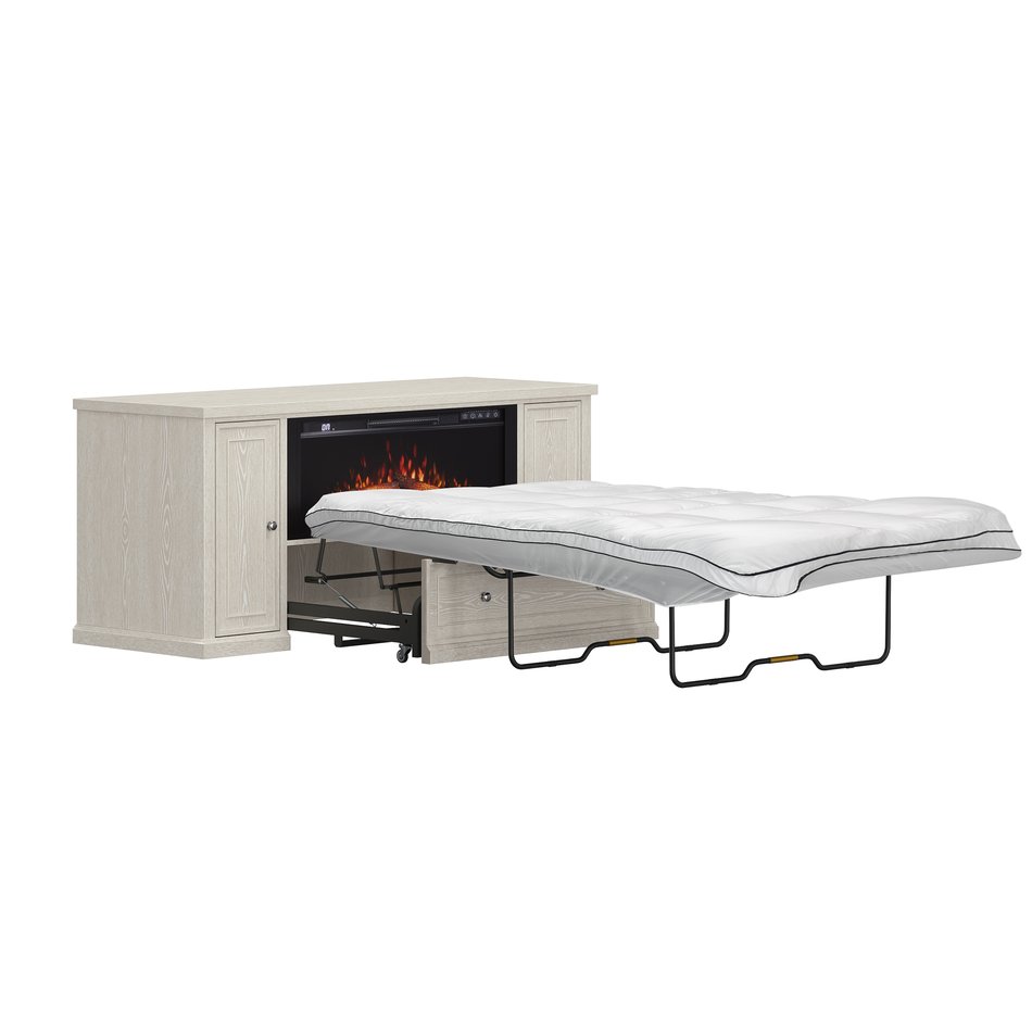 Soren Fireplace Twin Sleeper