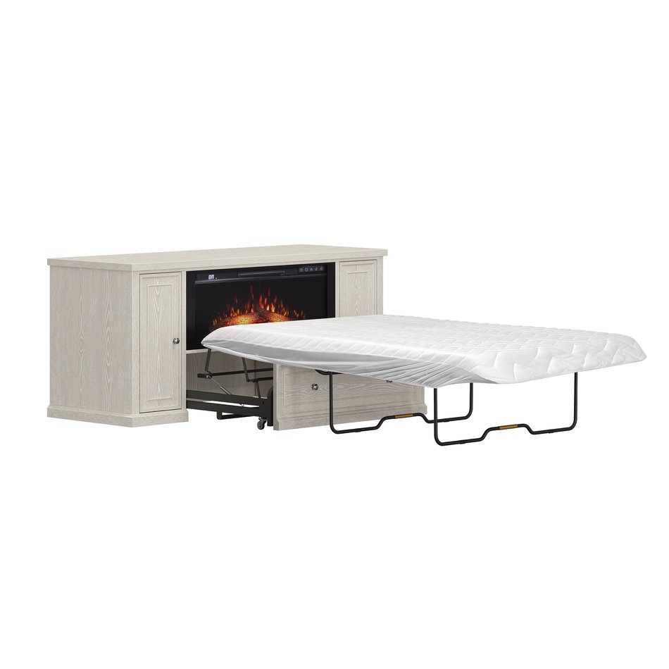 Soren Fireplace Twin Sleeper