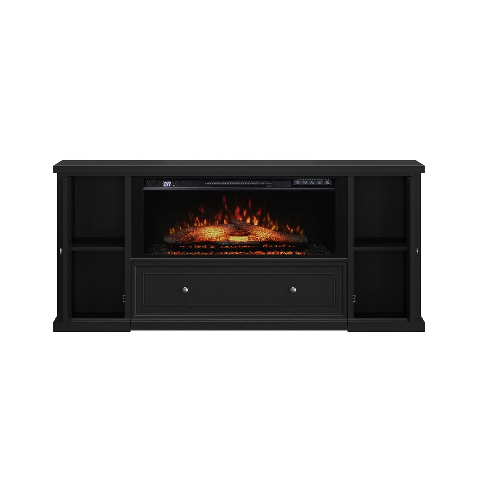 Soren Queen Fireplace Twin Sleeper