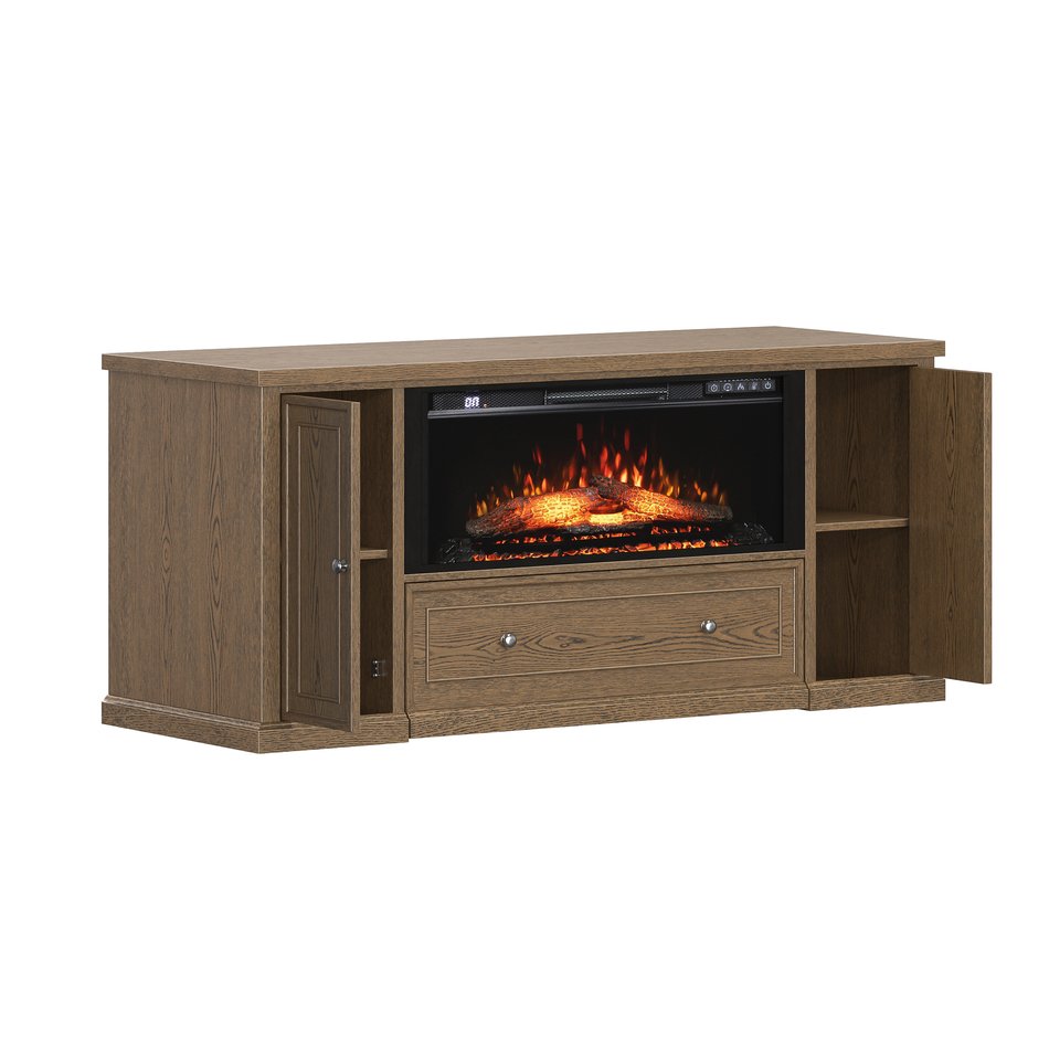 Soren Fireplace Twin Sleeper