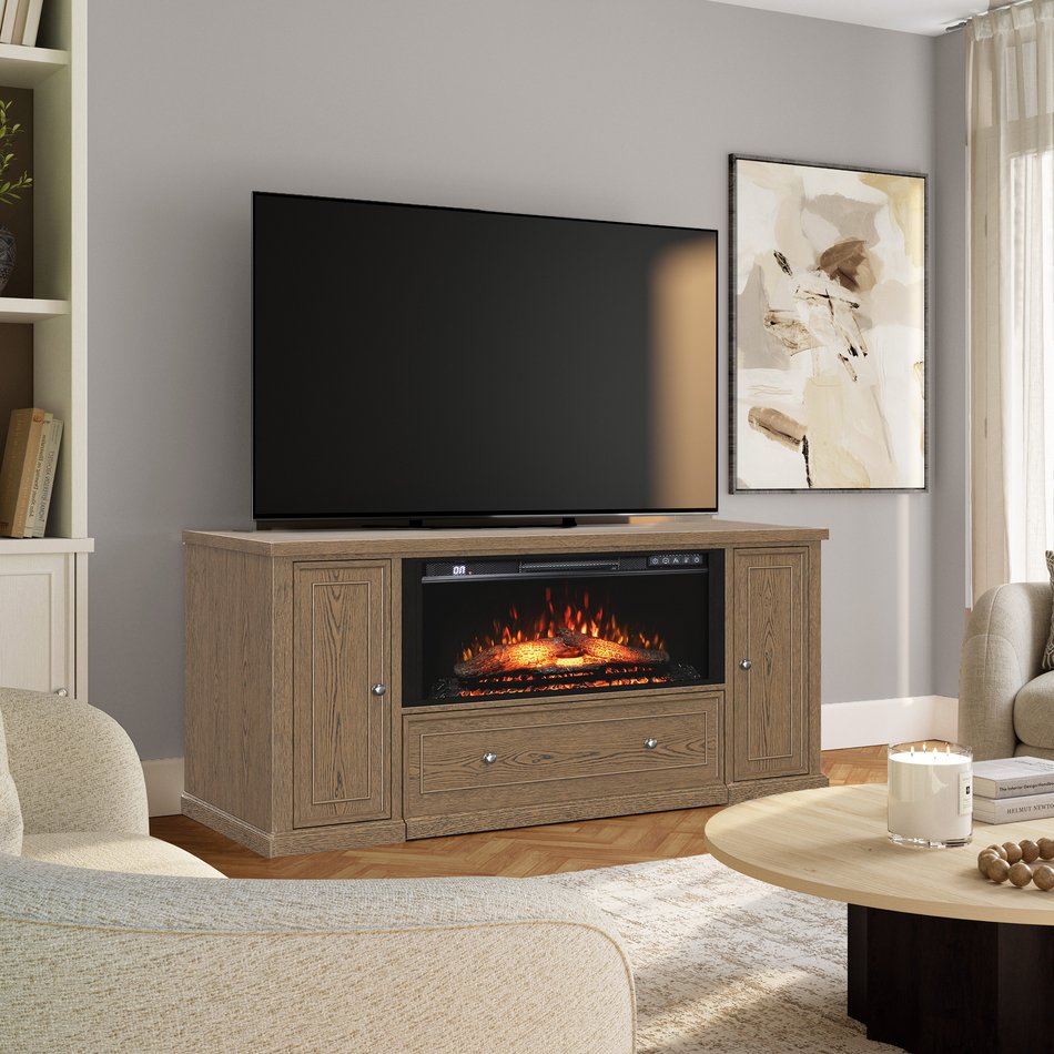 Soren Fireplace Twin Sleeper