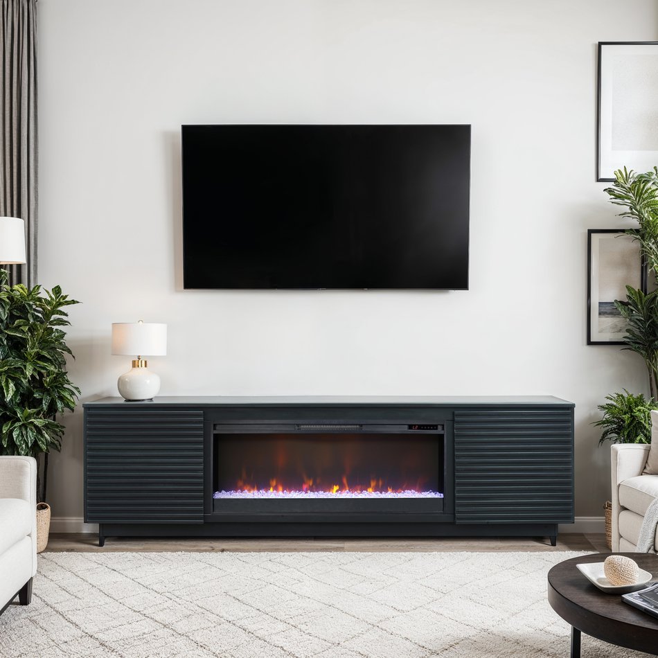 Stardust Media Fireplace