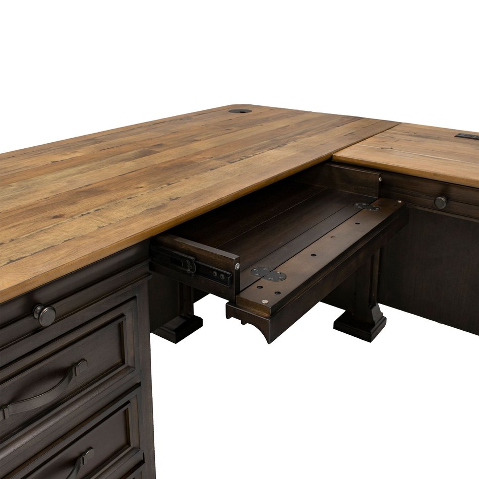 Sonoma Pedestal Desk w/ Return