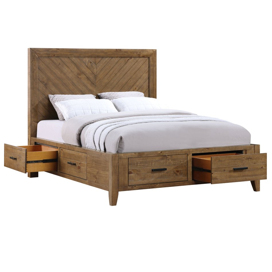 Aria Full Storage Bed