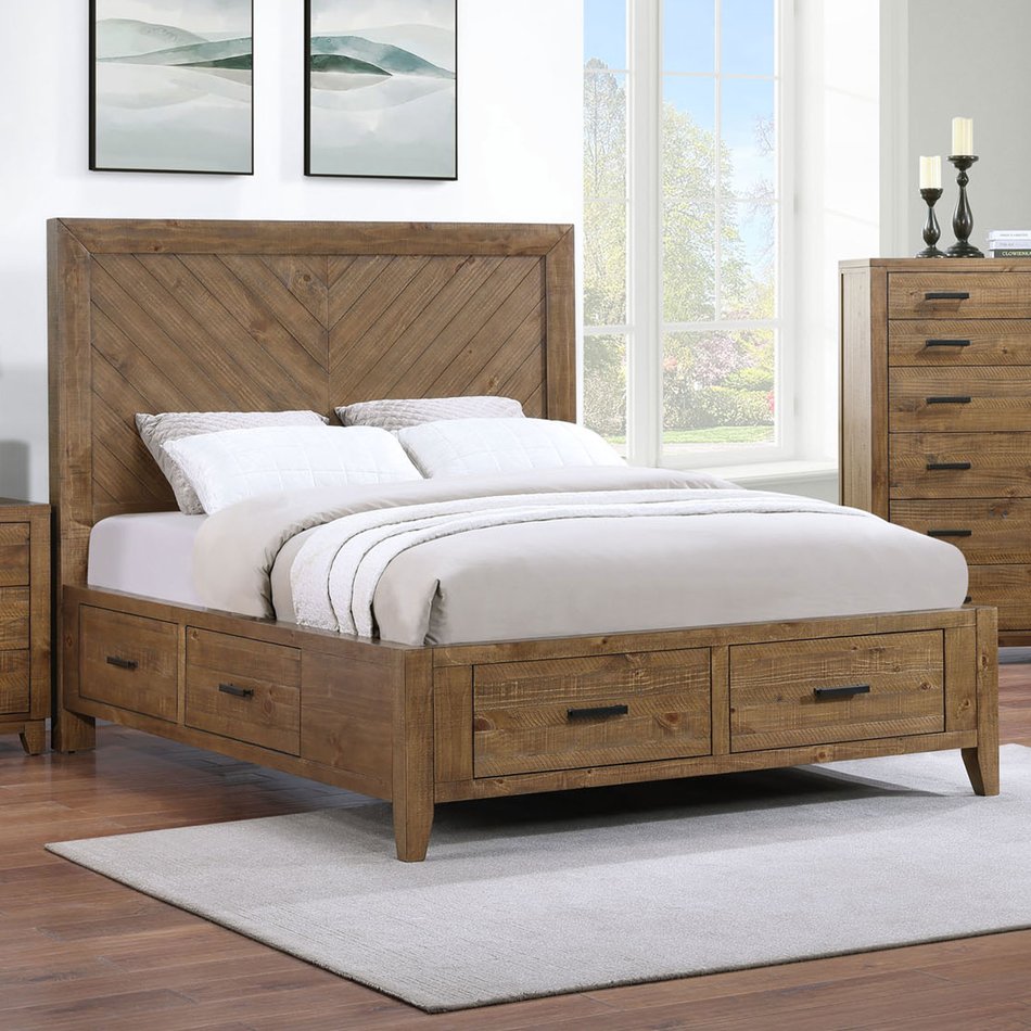 Aria Full Storage Bed