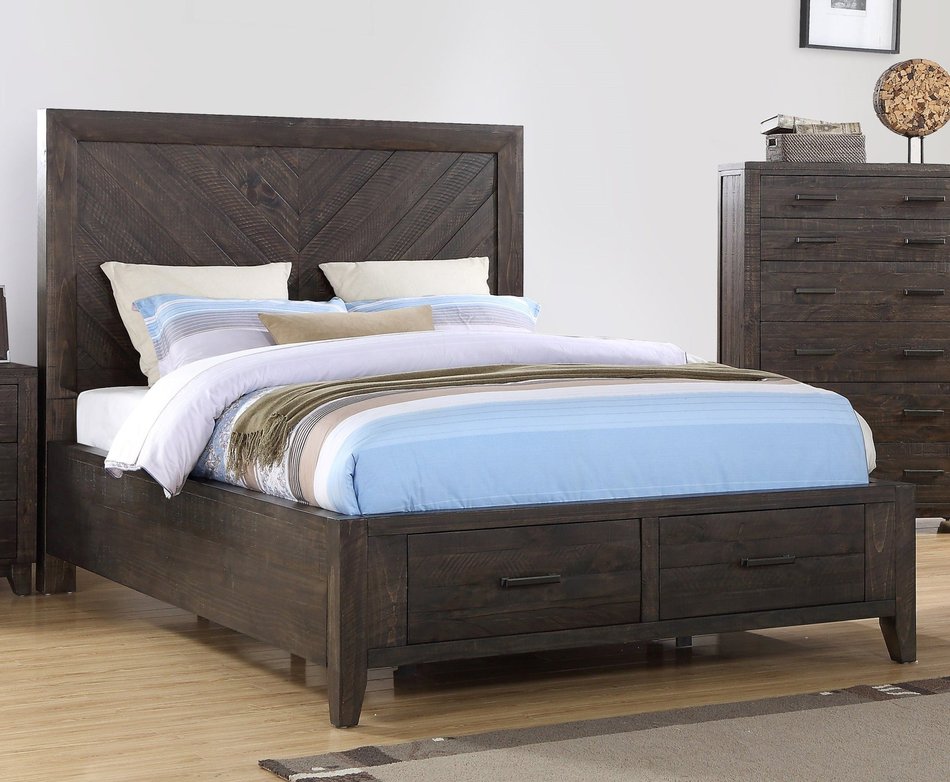 Aria Queen Storage Bed