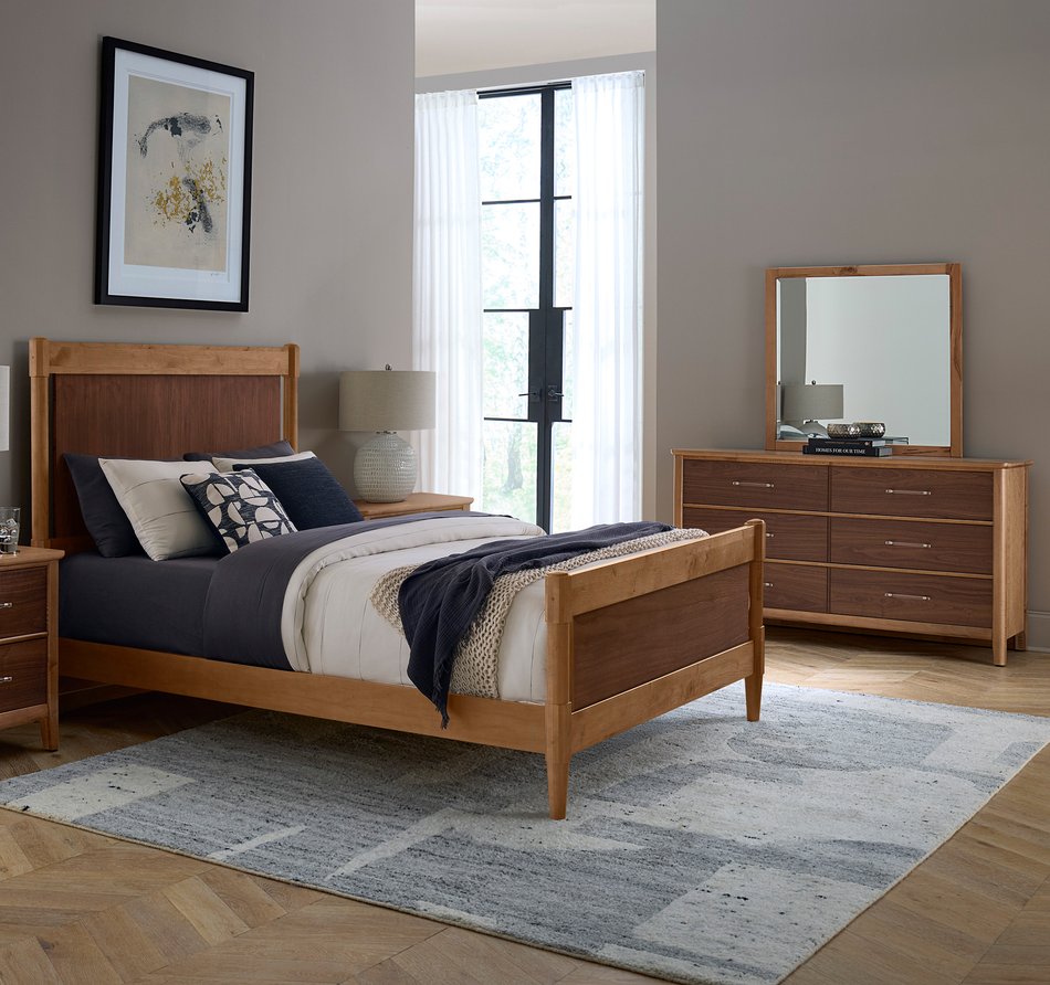 NordHaven 4 Piece Queen Post Bedroom