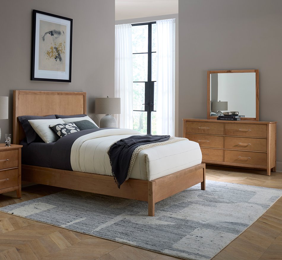 NordHaven 4 Piece King Panel Bedroom