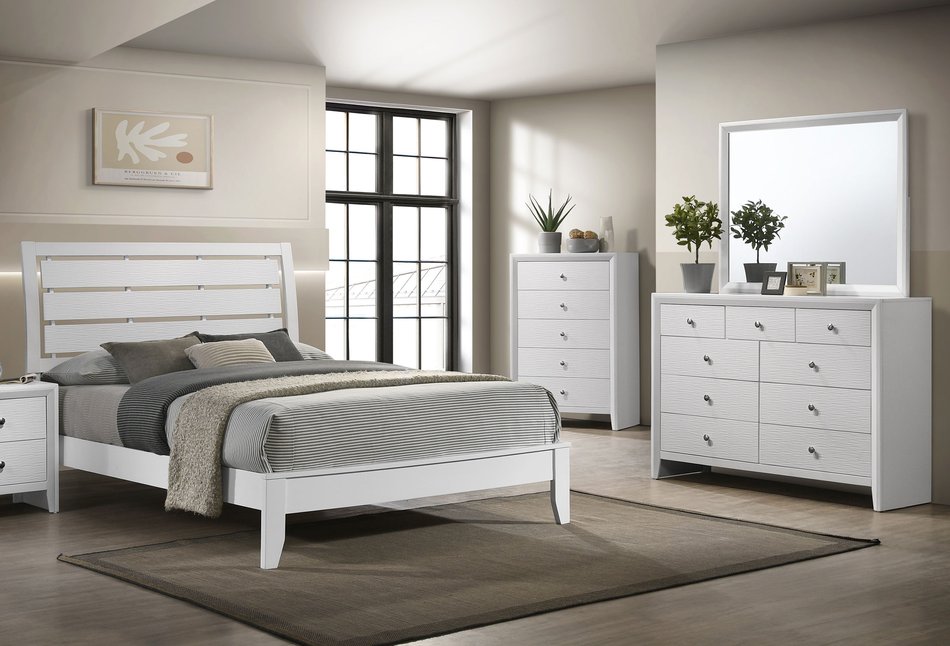 Evan 4 Piece Full Bed Set