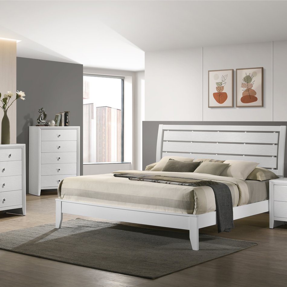 Evan 4 Piece King Bed Set