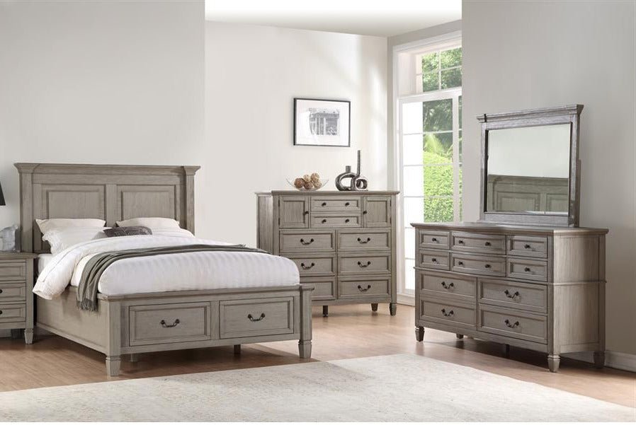 Elm 4 Piece King Storage Bedroom