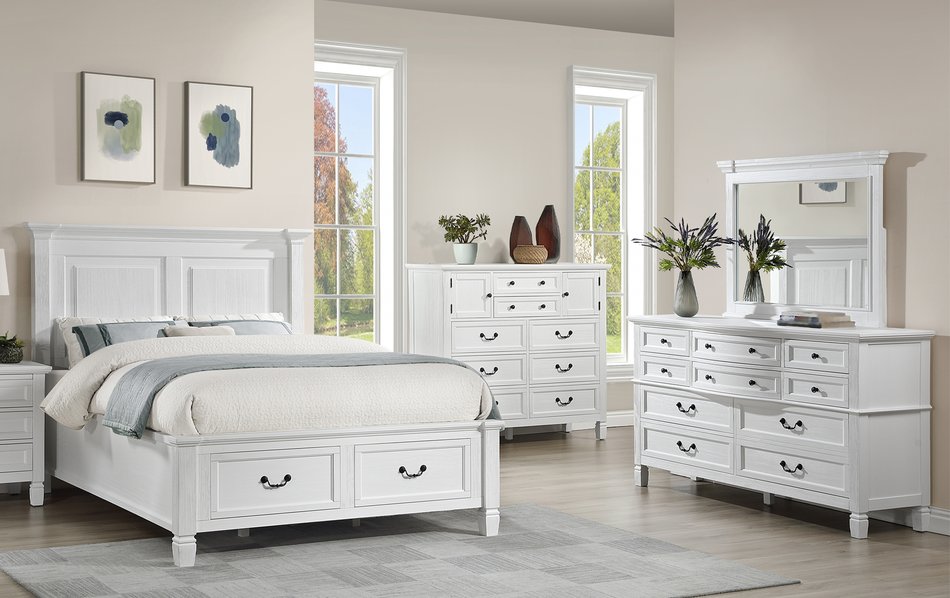 Glasc 4 Piece Full Bedroom