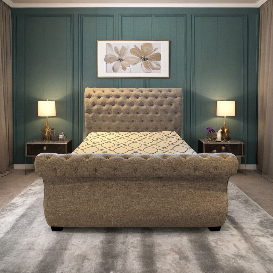 Poppyseed Queen Upholstered Bed