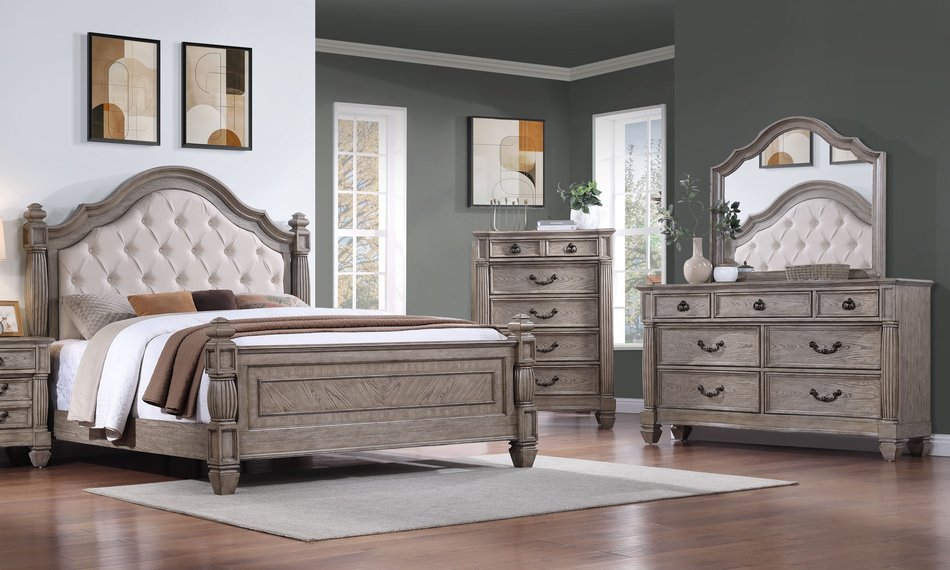4 Piece King Bedroom
