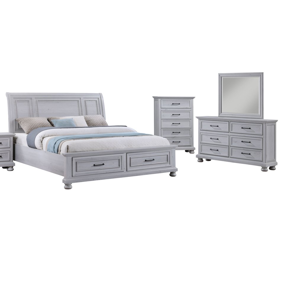 Filco 4 Piece King Bedroom Set