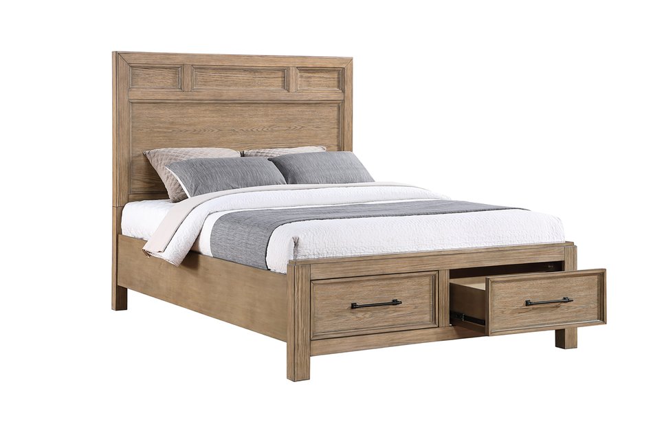 Oswald King Storage Bed
