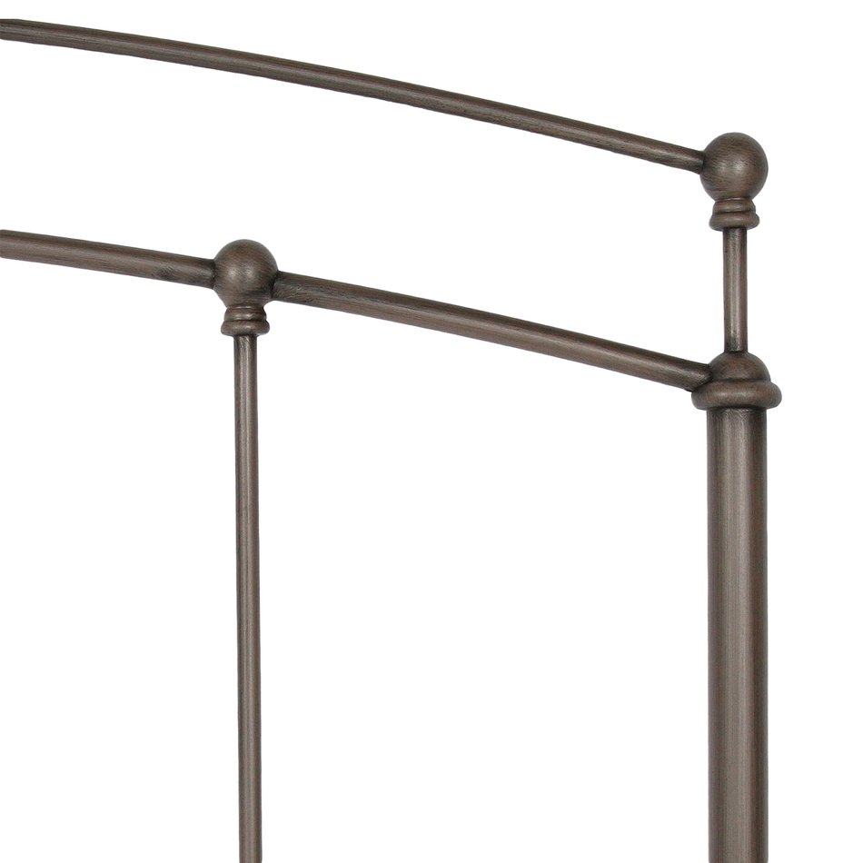 Black Walnut Metal Accent Fenton Full Bed
