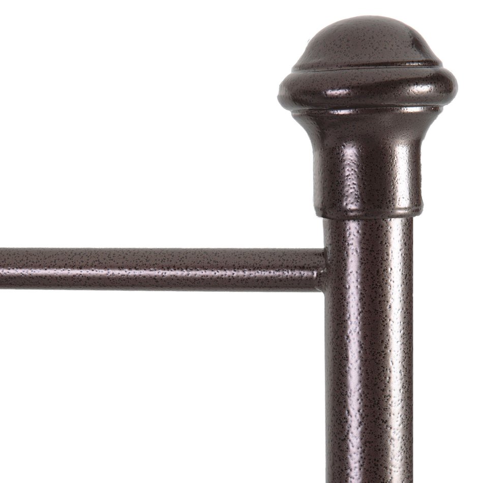 Hammered Brown Metal Accent Dexter Full Bed