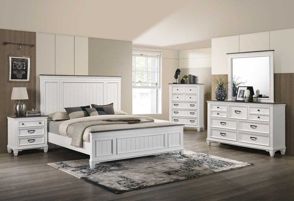 Knightly 5 Piece Queen Bedroom Set