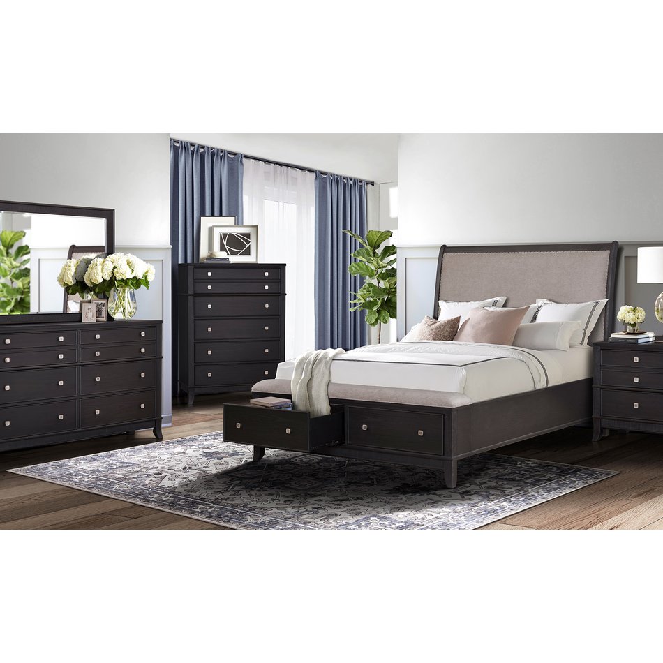Sylvia 5 Piece Queen Bedroom Set