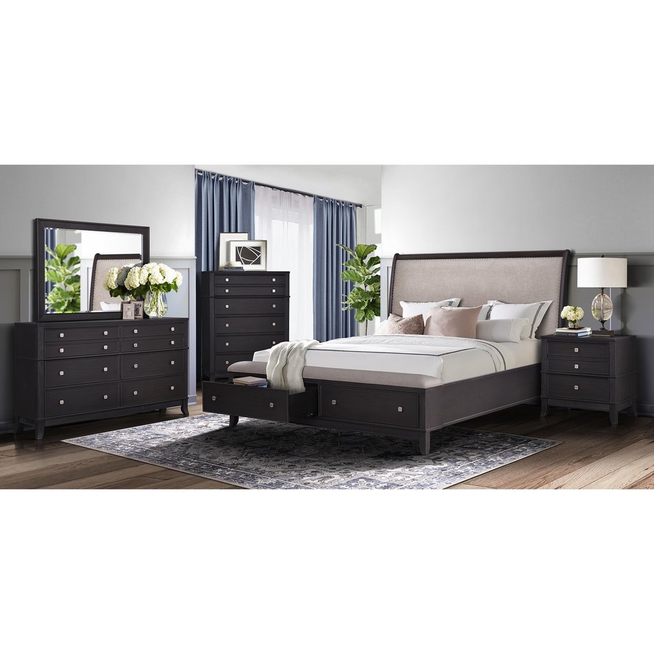 Sylvia 5 Piece King Bedroom