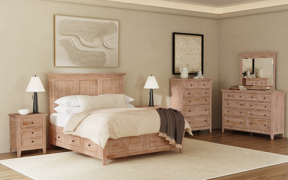 San Mateo 4 Piece King Bedroom Set