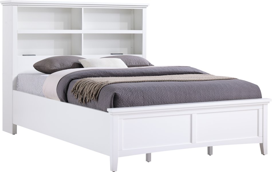 Spencer 2 Queen Bookcase Bed
