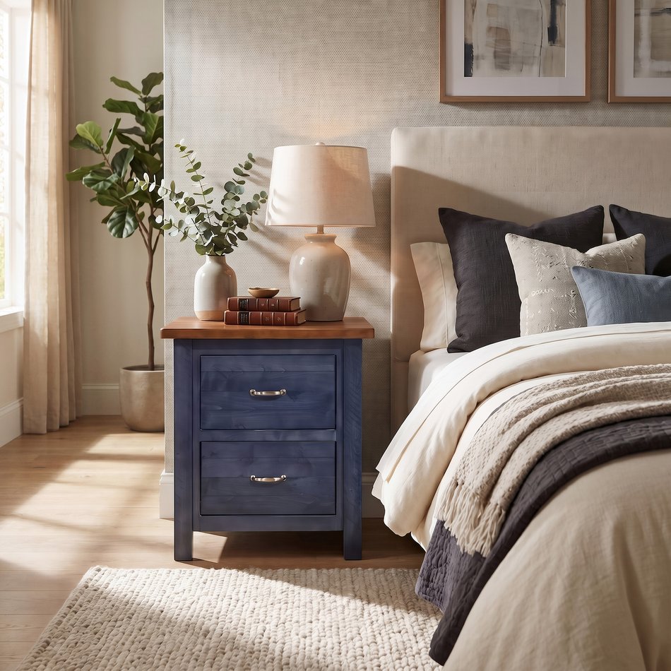 Sliding Top Nightstand