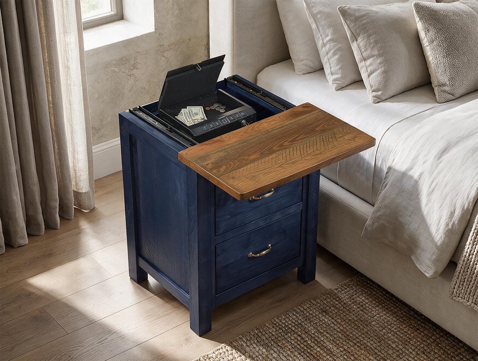 Sliding Top Nightstand
