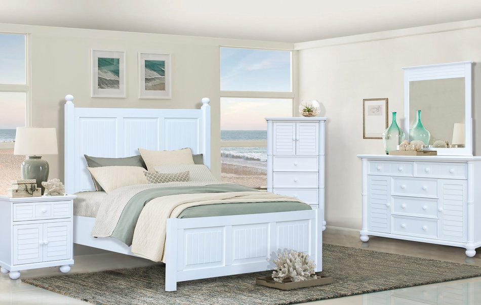 Beachfront 5 Piece Full Bedroom Set