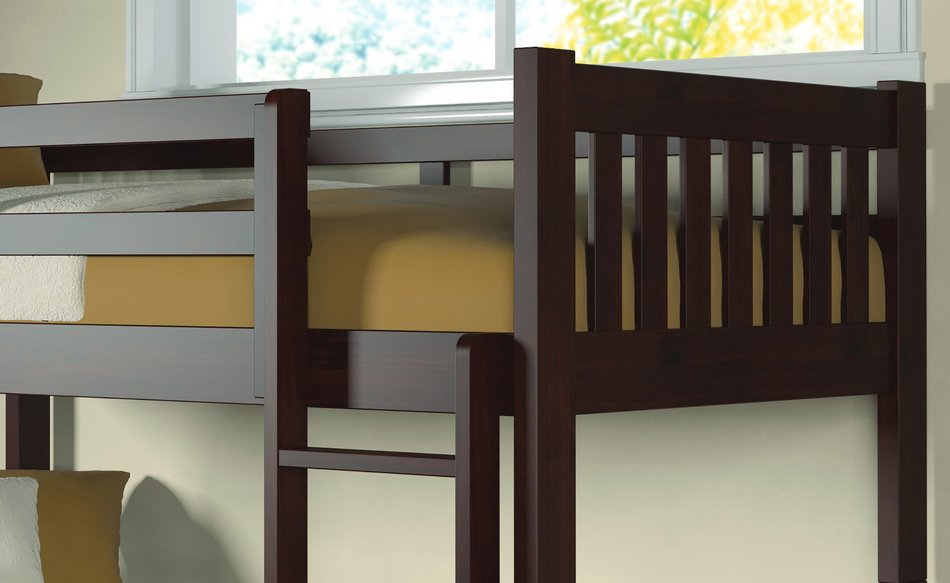 Jennifer II Twin Over Twin Bunk Bed