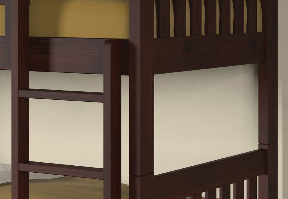 Jennifer II Twin Over Twin Bunk Bed