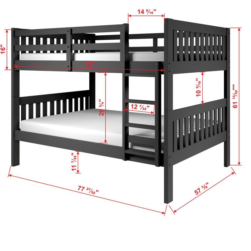 Austin Full Over Full Bunk Bed