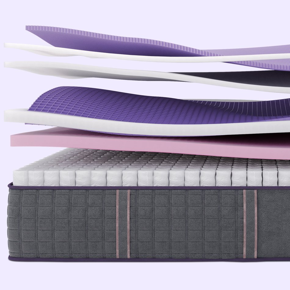 Purple Rejuvenate II Firm Split King Mattress
