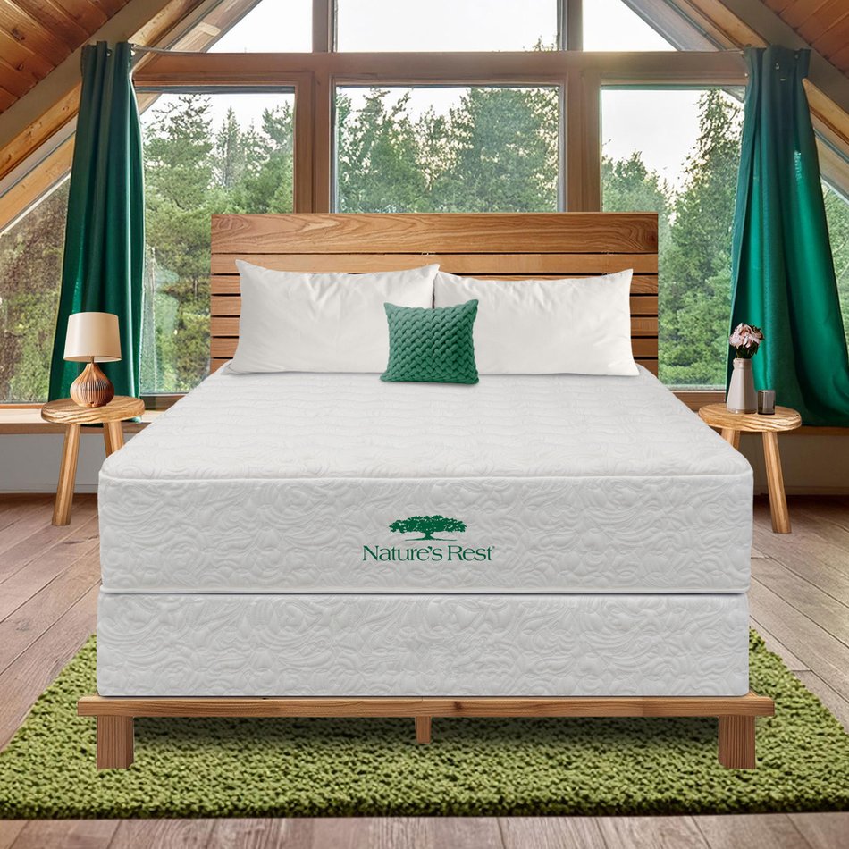 Nature's Rest Cypress Firm Split King Mattress