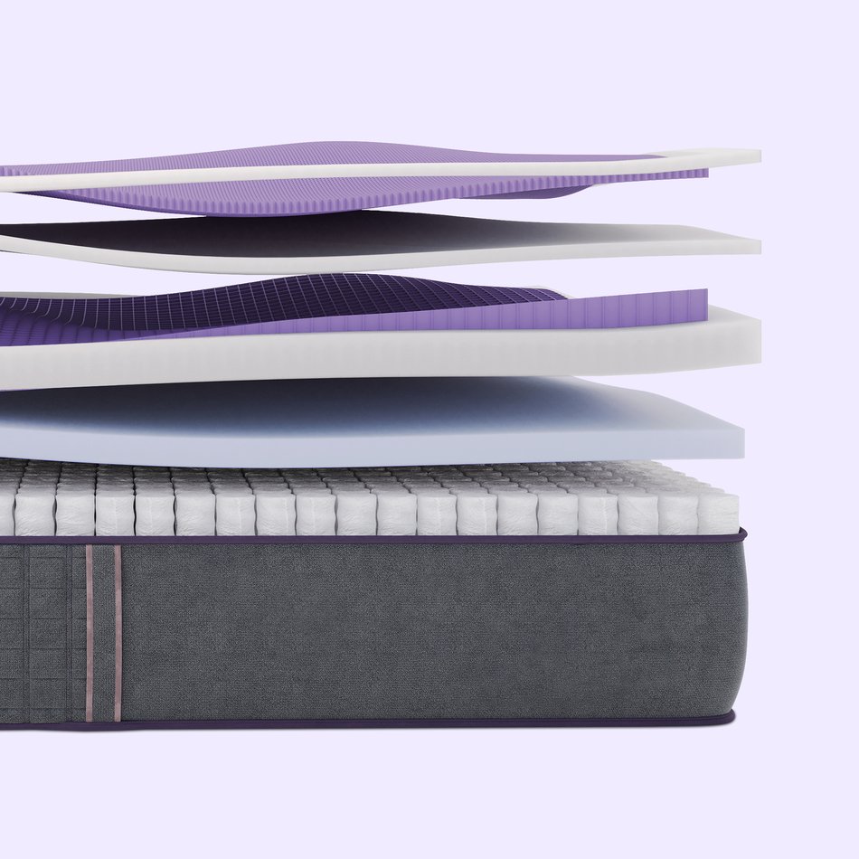 Purple Rejuvenate Plus II Firm Split King Mattress
