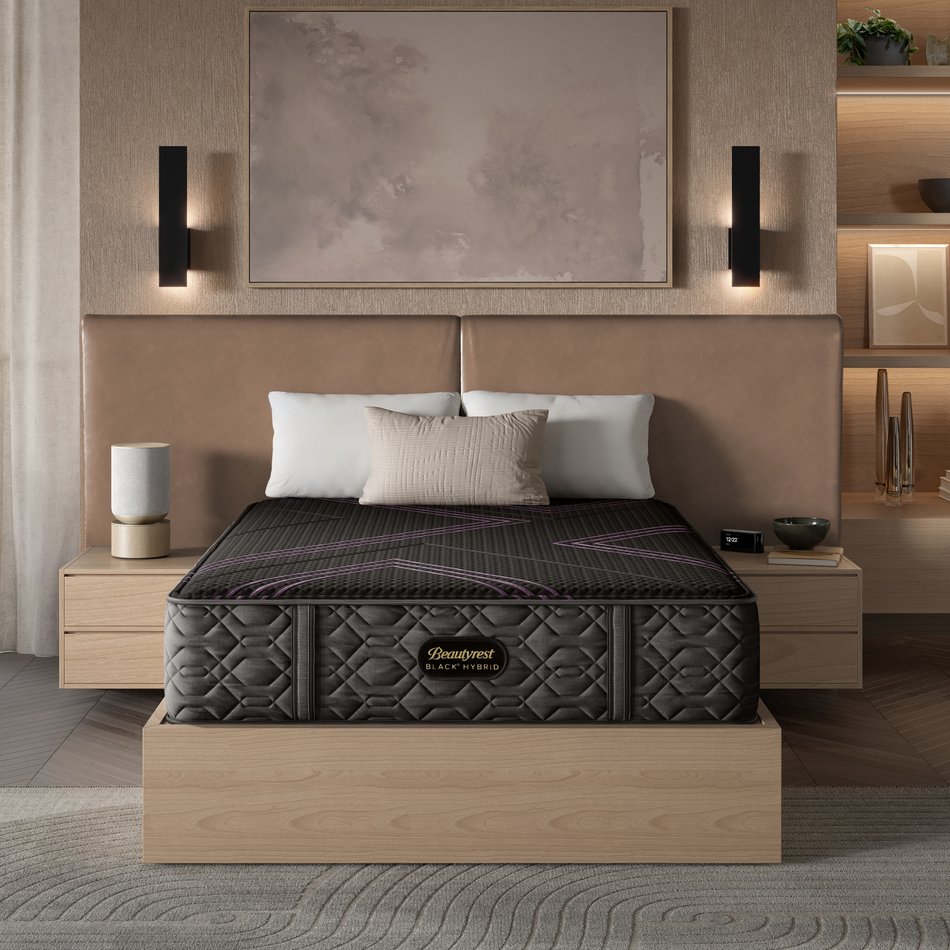 Beautyrest Black Hybrid Series Two Hybrid Firm Split King Mattress