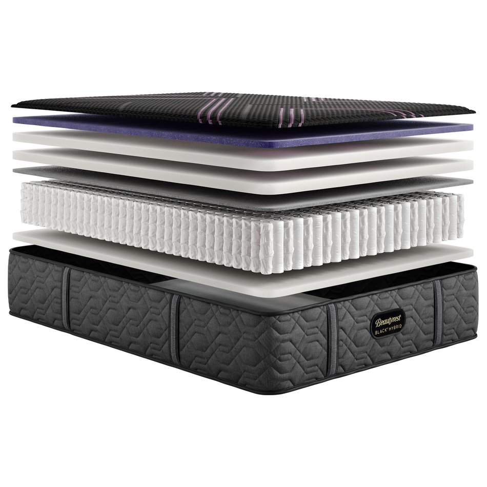 Beautyrest Black Hybrid Series Two Hybrid Firm Split King Mattress