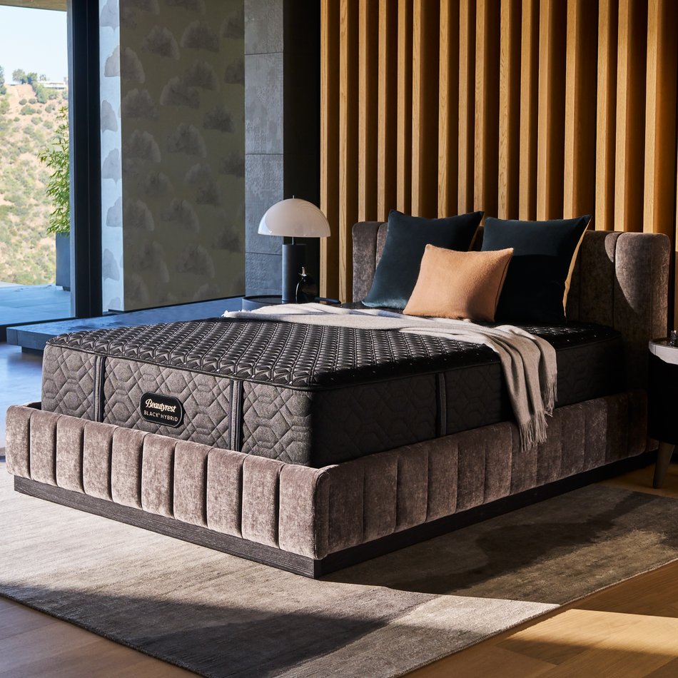 Beautyrest Black Hybrid Series Three Hybrid Medium Split King Mattress