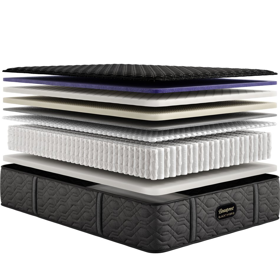Beautyrest Black Hybrid Series Three Hybrid Medium Split King Mattress