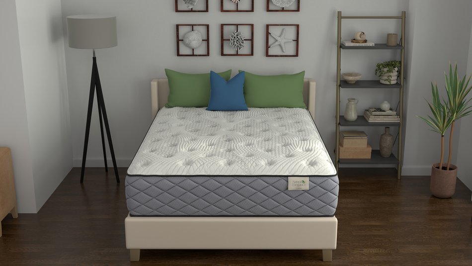 Natural Elegance by Niropedic Caldwell Firm Split King Mattress