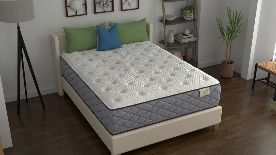Natural Elegance by Niropedic Caldwell Firm Split King Mattress