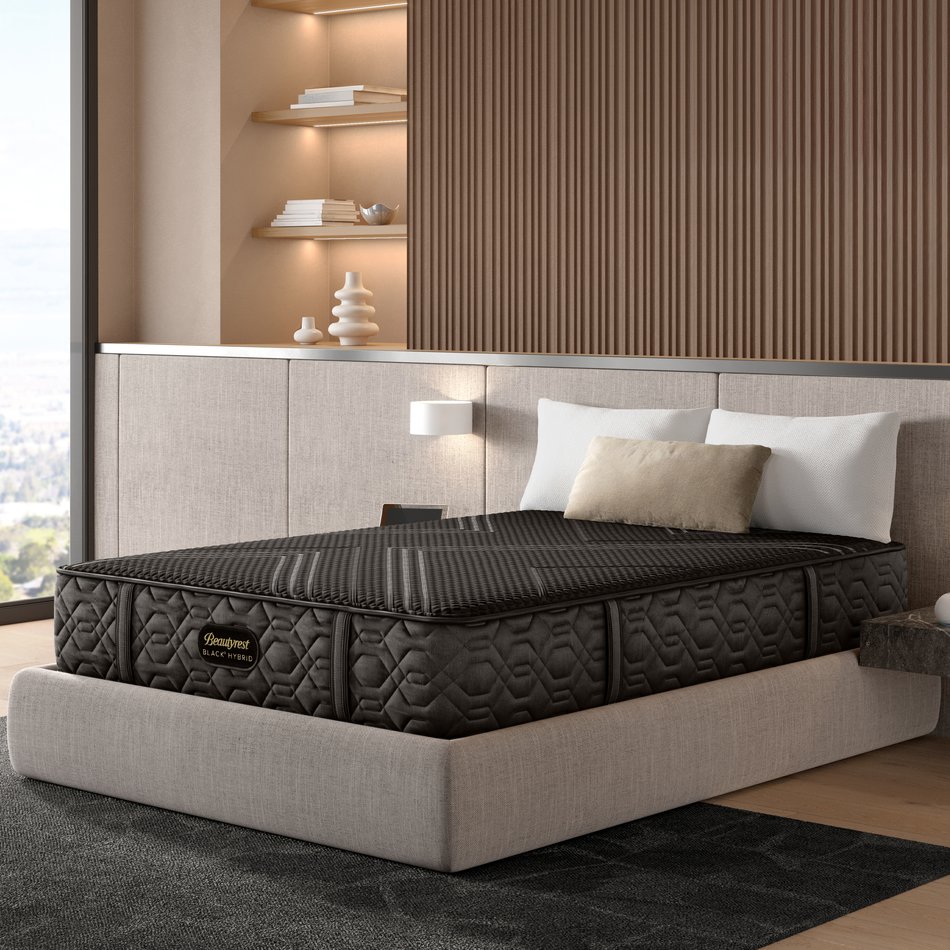 Beautyrest Black Hybrid Series One Hybrid Firm Queen Mattress