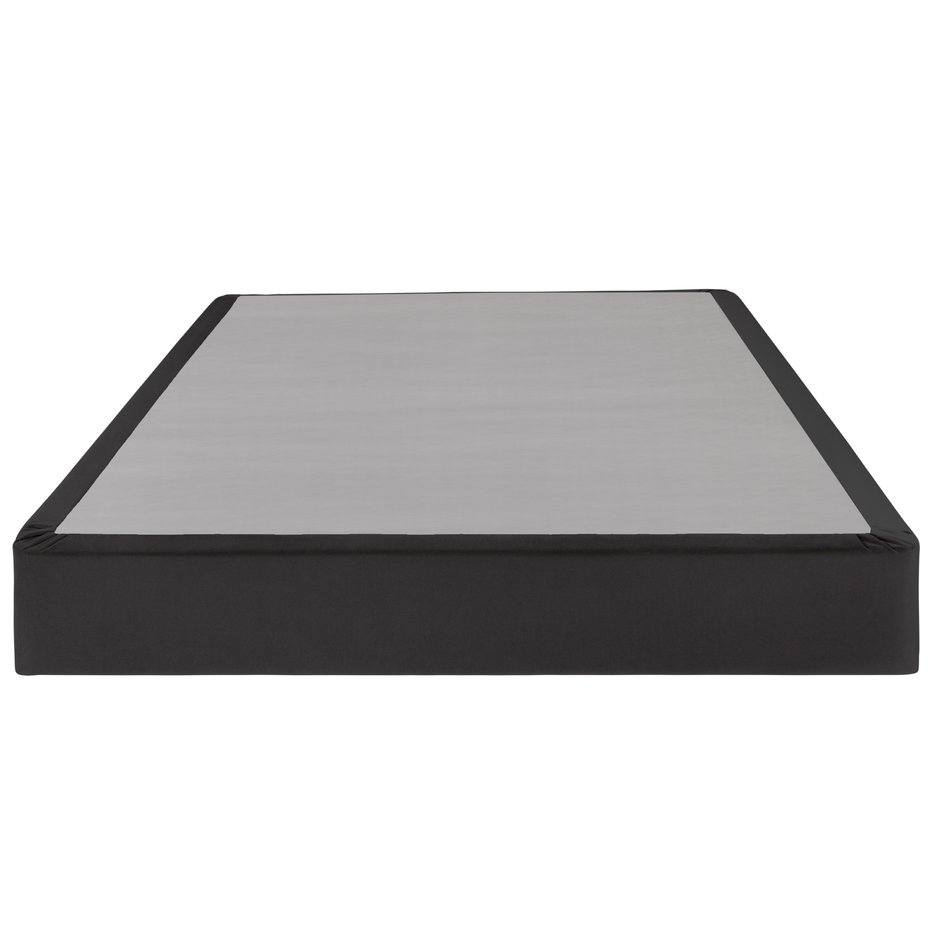 Spring Air Black Universal Regular Boxspring Queen Low Foundation