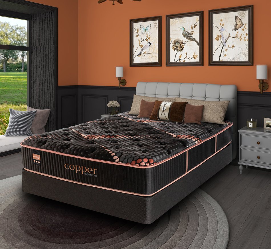Copper by Spring Air Elemental Firm King Mattress