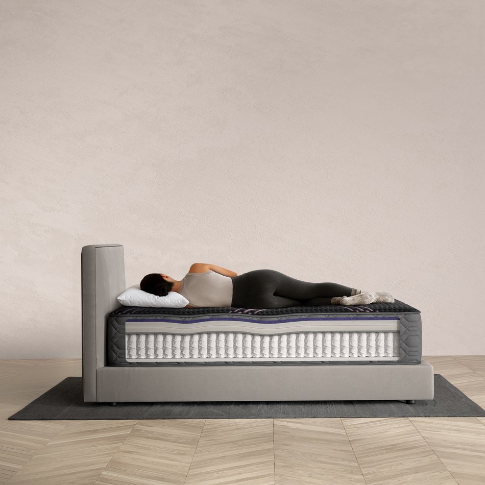 Beautyrest Black Hybrid Series Two Hybrid Firm Twin Xl Mattress