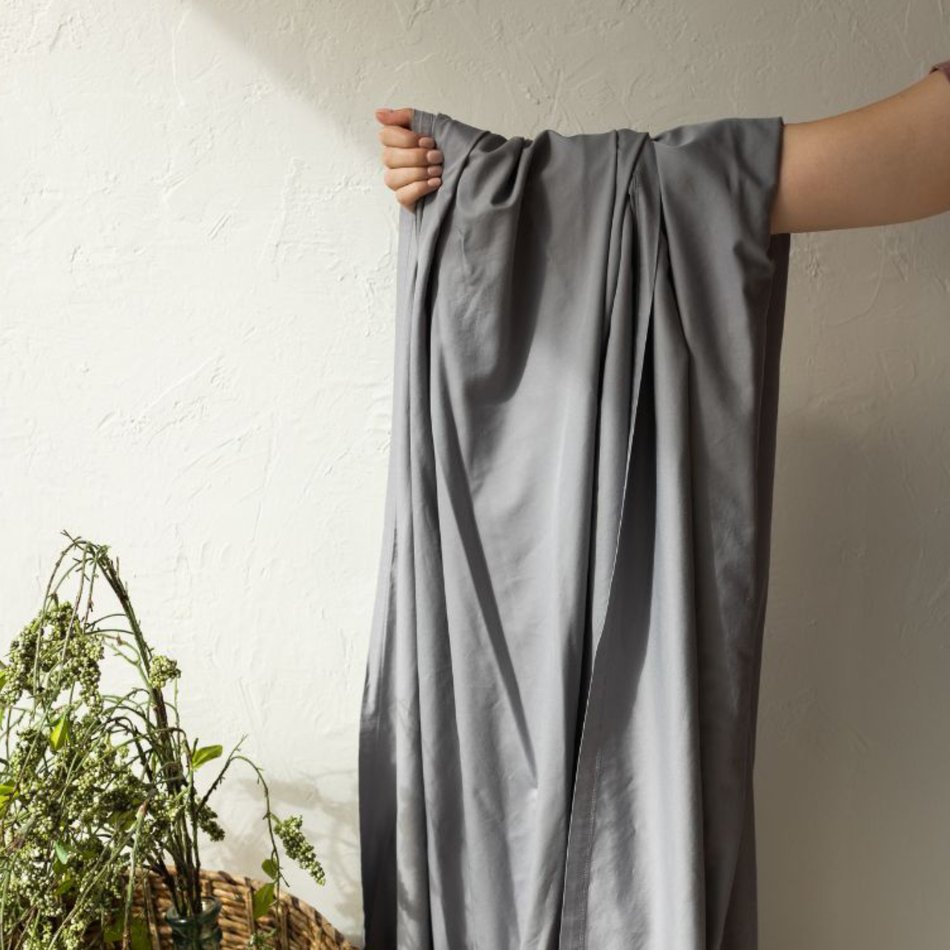 DreamFit Enhanced Bamboo Twin Xl Gray Sheet Set
