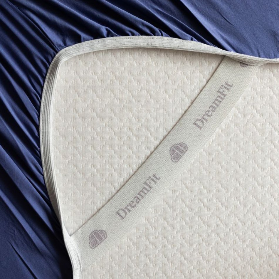 DreamFit Enhanced Bamboo Twin Xl Blue Sheet Set